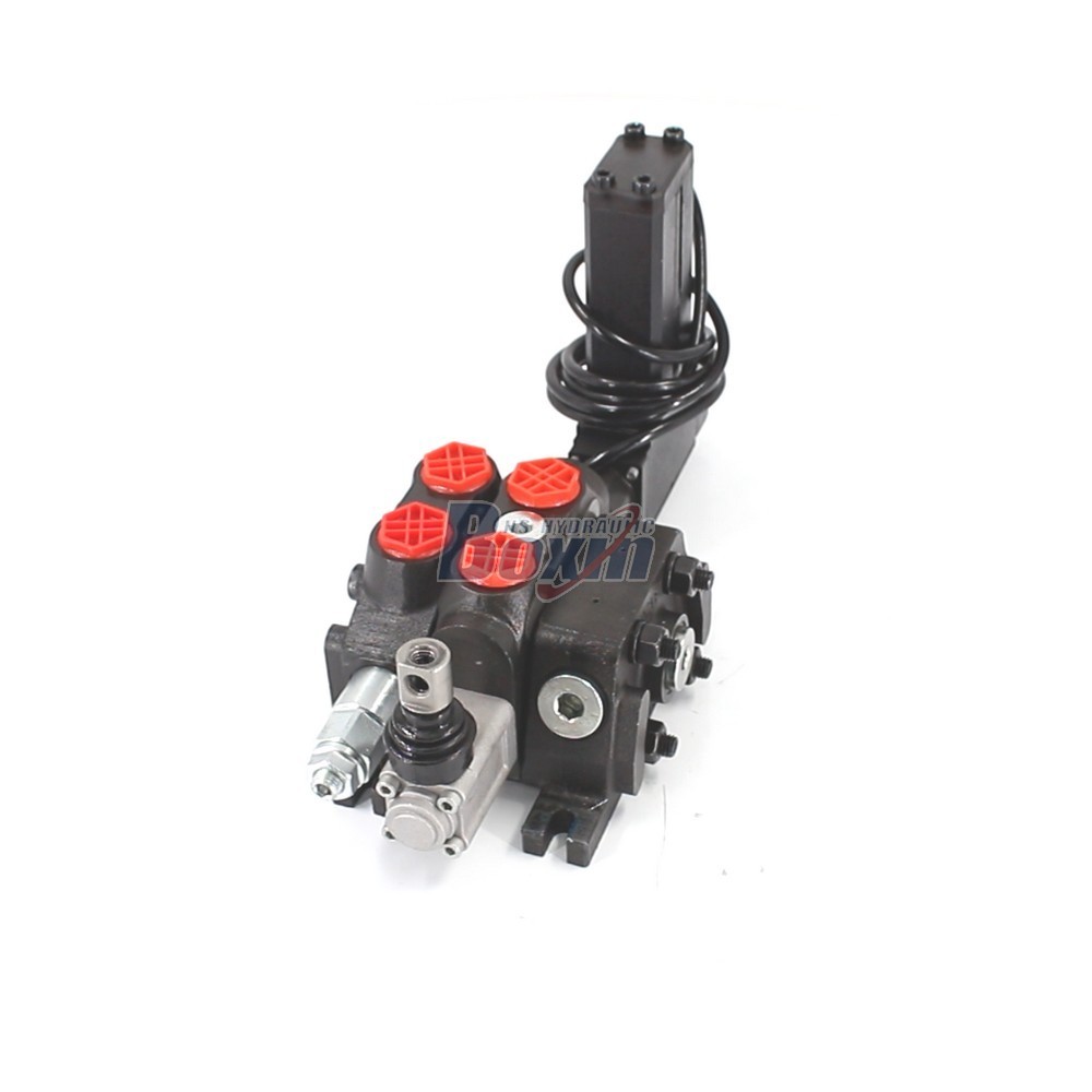 DCV60 Hydraulic Sectional Valve 1 Spool with Electric Motor Operator main image